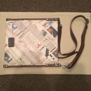 Recycled Newspaper Shoulder Bag